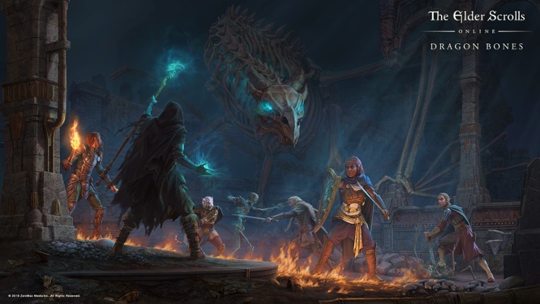 The Elder Scrolls Online: Dragon Bones Game Cover