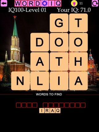 Word IQ Countries and Capitals Image