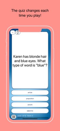 Word Types | English Grammar screenshot