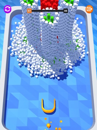 Collect Cubes - ASMR Puzzle screenshot