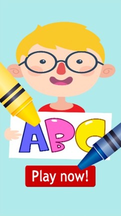 Color:ABC Animals Letter Coloring Book Kids Adults screenshot