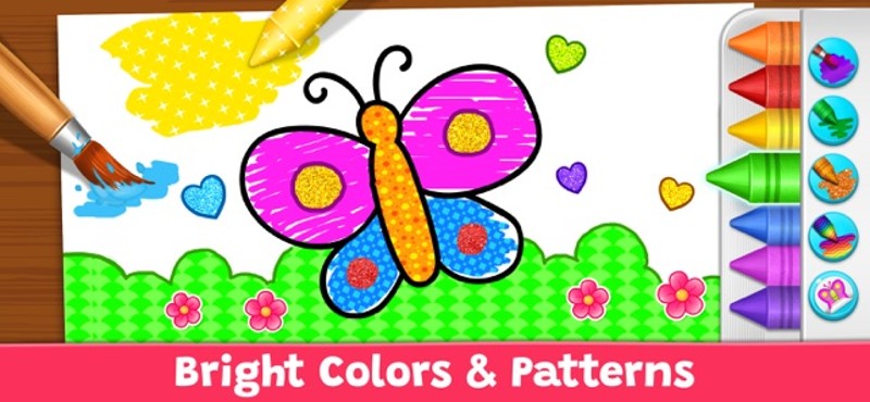 Coloring Games: Painting, Glow screenshot