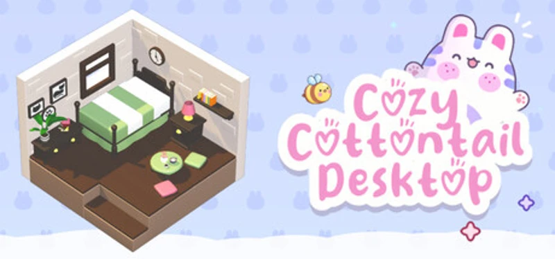 Cozy Cottontail Desktop Image