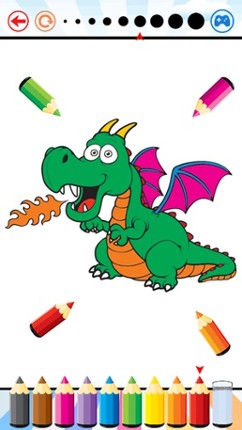 Dragon Dinosaur Coloring Book - Drawing and Painting Dino Game HD, All In 1 Animal Series Free For Kid Image