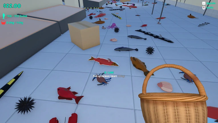 Fish Market Tidy Up! screenshot