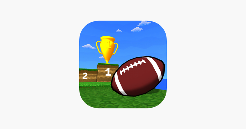 Football Throw 3D Image