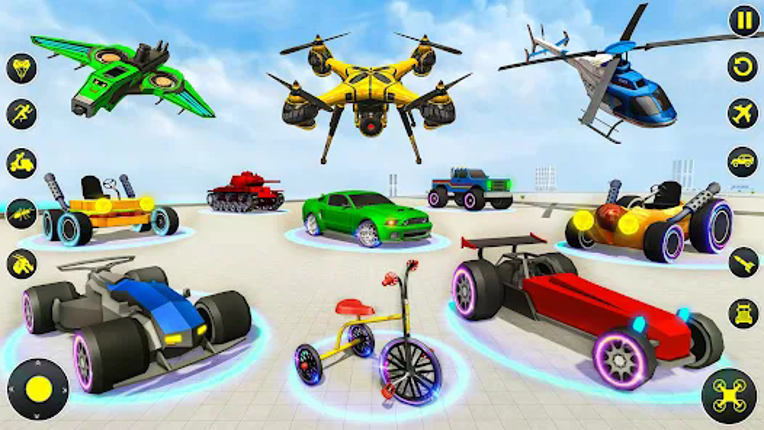 Drone Robot Car Game 3D Image
