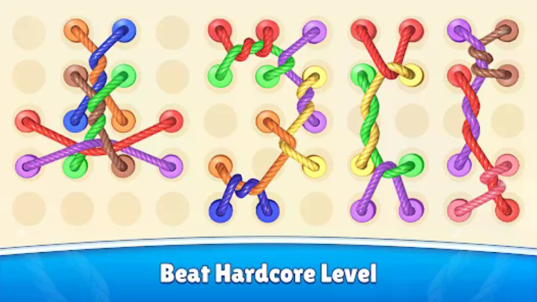 Twisted Rope Puzzle 3D Game screenshot