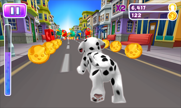 Dog Run Pet Runner Dog Game screenshot