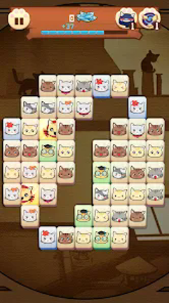 Hungry Cat Mahjong screenshot