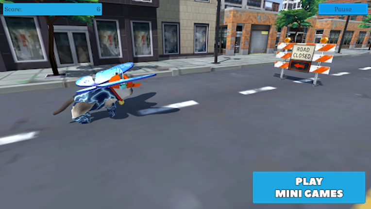 Cute Pocket Cat And Puppy 3D screenshot