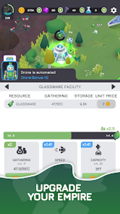 Idle Clean Planet screenshot