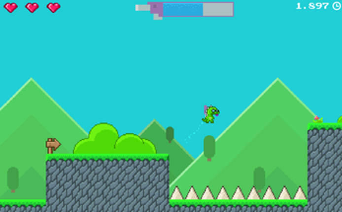 Super Jetpack Lizard screenshot