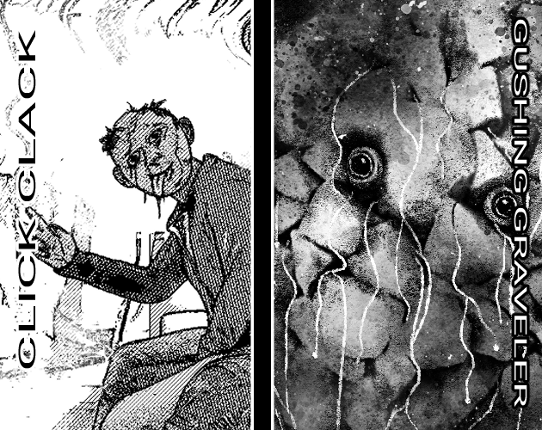 Liminal Horror Creatures: Click Clack + Gushing Graveler Image