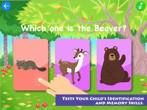 Match & Learn Animals Kids App Image