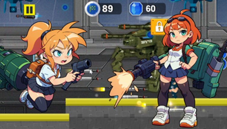Sky Rush : Jetpack Heroine Image