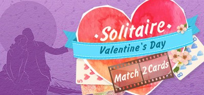 Solitaire Match 2 Cards. Valentine's Day Image