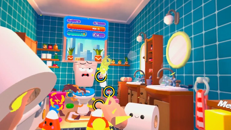 Toilet Toss screenshot