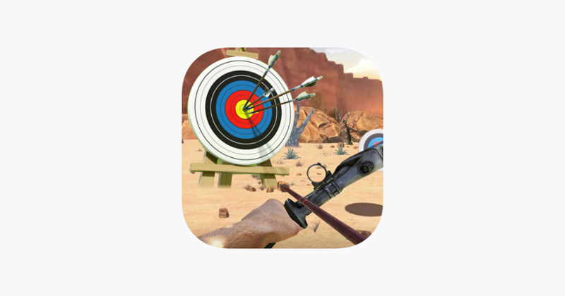 Archery Target Simulation Image