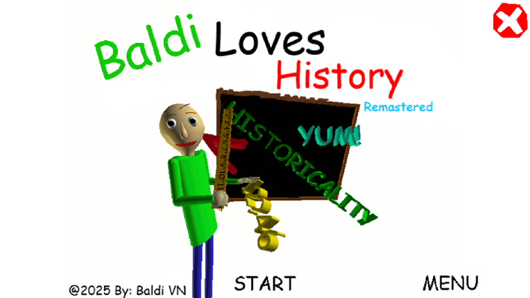 Baldi Loves History Remastered Image
