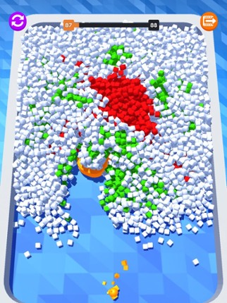 Collect Cubes - ASMR Puzzle screenshot