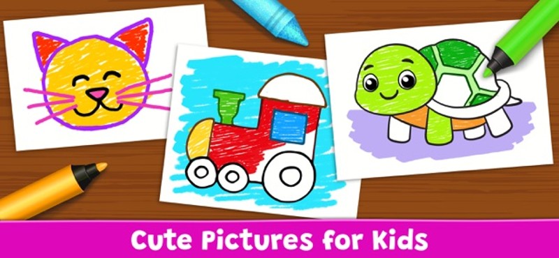 Coloring Games: Painting, Glow screenshot