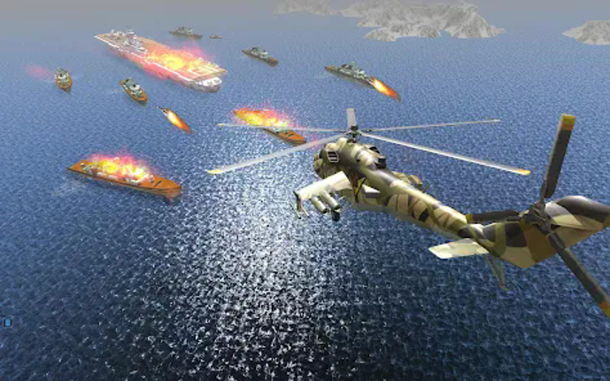 Gunship Helicopter Air Attack screenshot