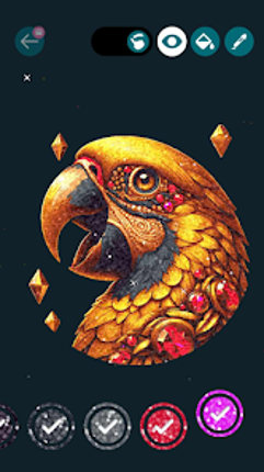 Glitty: color by sprinkling Image