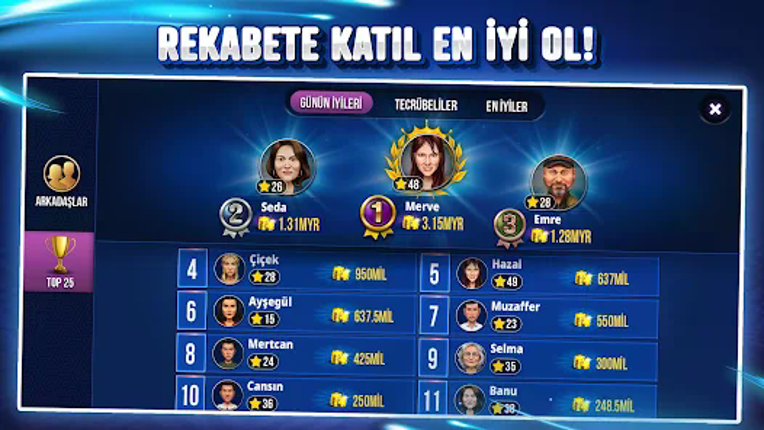 101 Yüzbir Okey Extra - Online screenshot