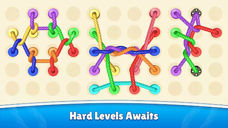Twisted Rope Puzzle 3D Game screenshot