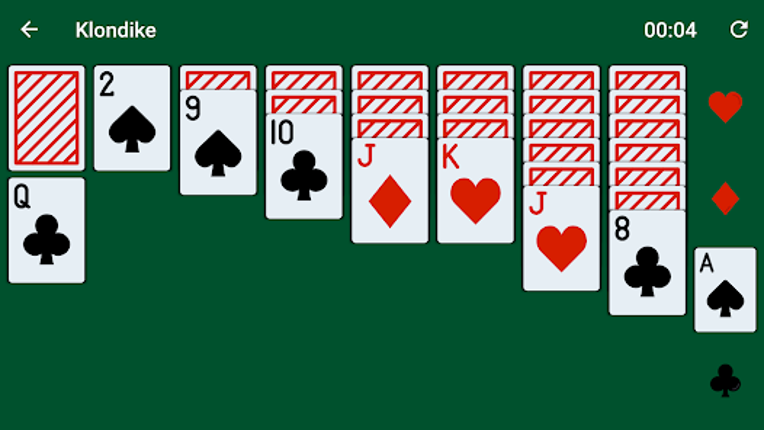 Solitaire screenshot