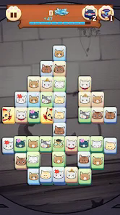 Hungry Cat Mahjong screenshot