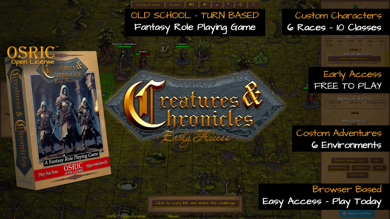 Games like Creatures & Chronicles