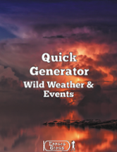 Quick Generator - Wild Weather and Events Image