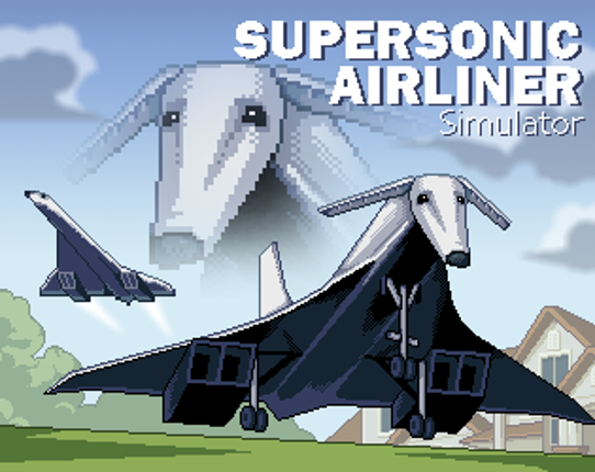 Supersonic Airliner Simulator Game Cover