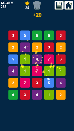 Swap n Merge Numbers Image