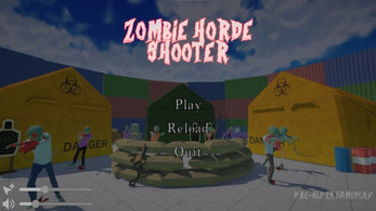 Zombie Horde Shooter Prototype Image
