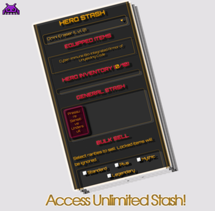 Grid Raid Heroes screenshot