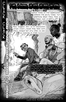 Liminal Horror Creatures: Click Clack + Gushing Graveler Image