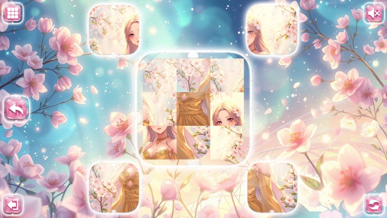 Lovely Anime Puzzle: Spring screenshot