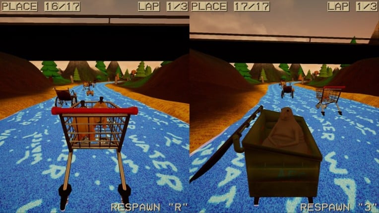 MEMOLOGY: Absurd racing screenshot