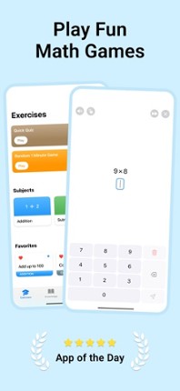 Mental Math Games & Practice screenshot