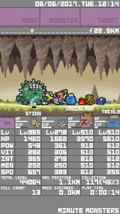 MinuteMonsters screenshot
