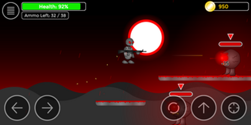 OVER THE EDGE - Action Platformer screenshot