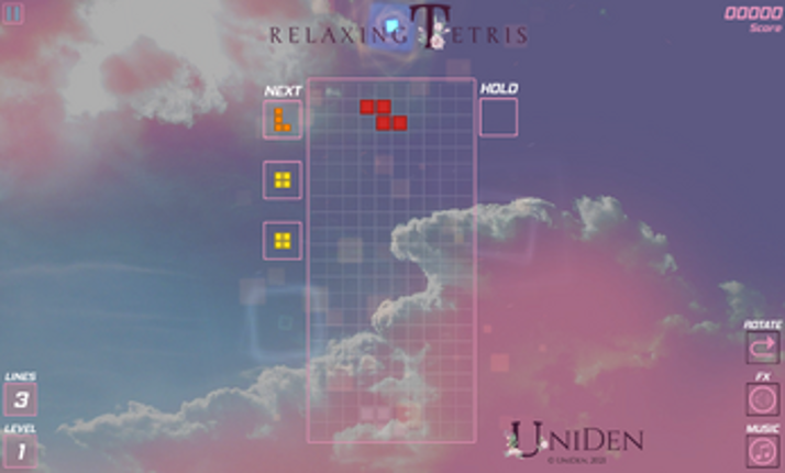 Relaxing Tetris screenshot