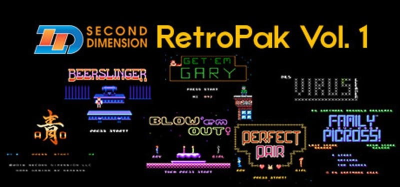 Second Dimension RetroPak Vol. 1 Game Cover