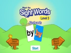 Sight Words 3 Flashcards Image