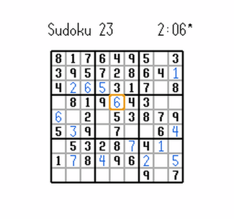 SUDOKU 23 screenshot
