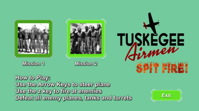 Tuskegee Airmen Spit Fire screenshot