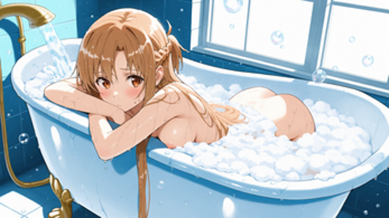 A smile behind the bubbles【R18 / AI Art Collection】(280 images) screenshot